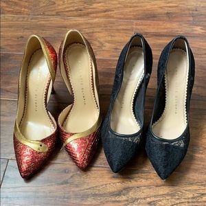 Charlotte Olympia pumps.